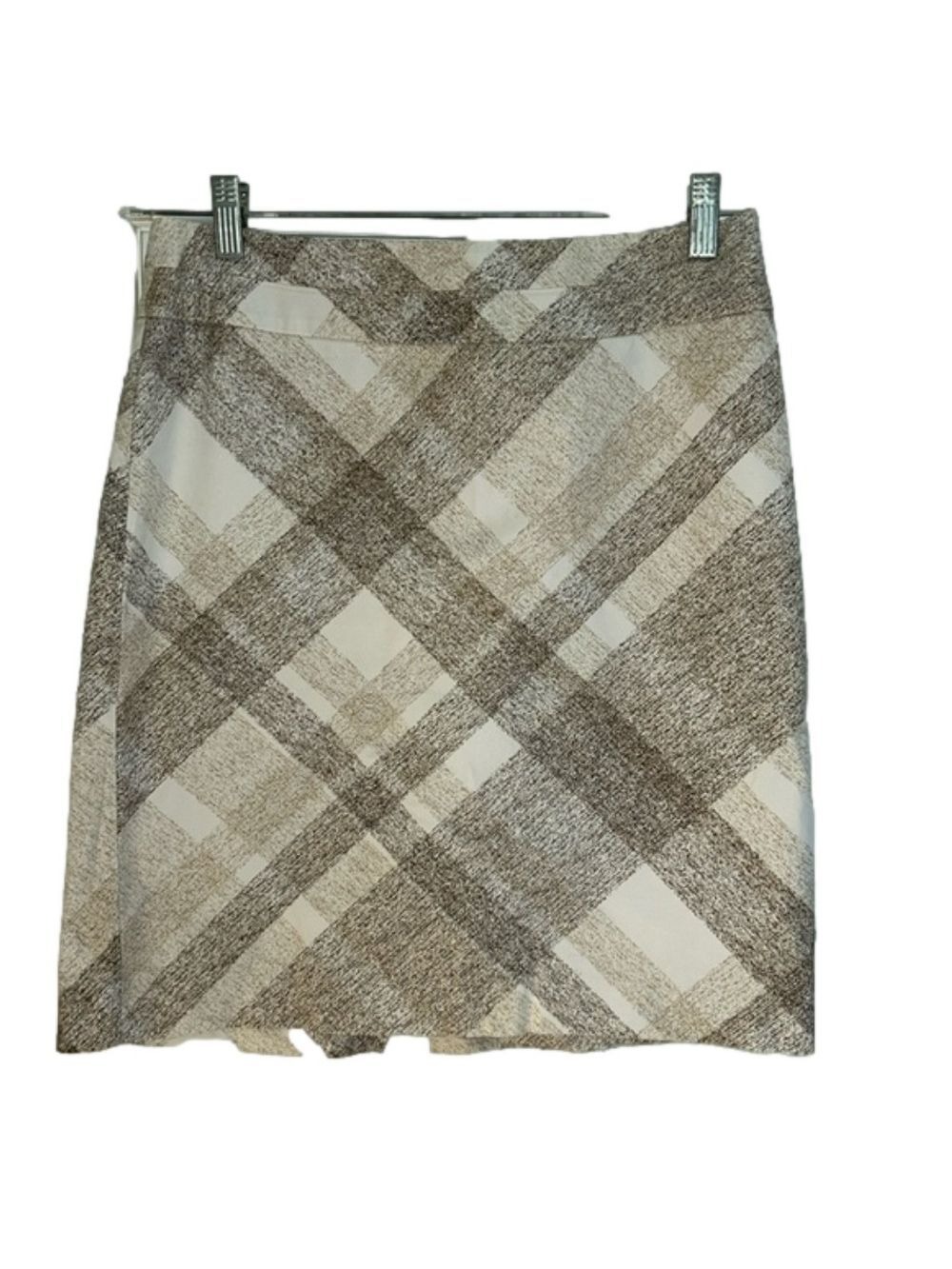 Office Wear Skirt: Size 8: Shades of Brown